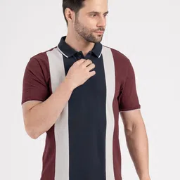 Red Tape Men Colourblocked Polo Collar Regular Fit T-shirt-picture-46