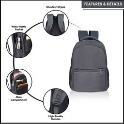 Priority Unisex Ergonomic Straps Backpack image 4