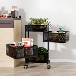 RUBOXA Black 2025 Metal Multi-Purpose Kitchen Organizer-picture-42