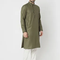 Ethnicity Men Regular Kurta with Pyjamas image 5