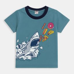 Here&Now X Game Begins Boys Printed Rapid-Dry Pure Cotton T-shirt-picture-14