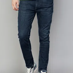 fineblu Men Relaxed Fit Mid-Rise Stretchable Jeans-picture-41