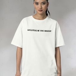 Broke Memers Women Graphic Printed Round Neck Cotton Oversized T-shirt-image-110
