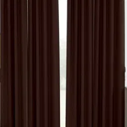 Aura Brown 2 Pieces Black Out Long Door Curtain-image-15