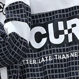 INCLUD Boys Checked Open Front Jacket image 3