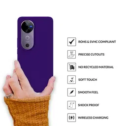 SPRIG Solid Printed Back Case Mobile Accessories image 4