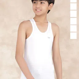 Dollar Boys Pack Of 7 Undershirt Vests MLHVE-01-K-WHT-PO7-picture-31