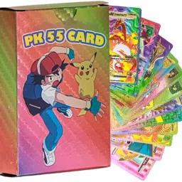 Pokemonn Card Set 55 Rare Unofficial VMAX GX VSTAR Cards-image-17