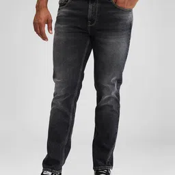 SPYKAR Men Regular Fit Mid Rise Light Fade Stretchable Jeans-image-72