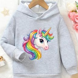 KEESOR Girls Printed Hooded Sweatshirt-image-82