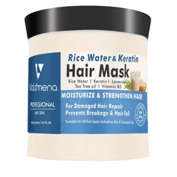 Volamena Keratin & Rice Water Hair Mask For Damaged Hair Repair 250 ml-46