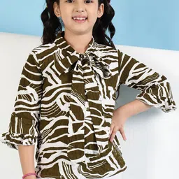 Ishti Print Tie-Up Neck Top-37
