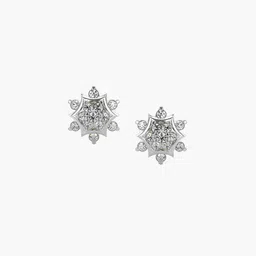 VALANOVA 14Kt White Gold 0.26 Carat Lab Grown Diamond Earrings-picture-25
