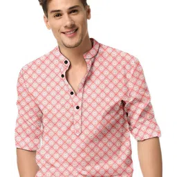 ISUEL FAB Men Geometric Printed Casual Shirt-image-38