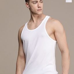 CAVENDERS Pack Of 2 Scoop Neck Long Lasting Basic Vests - c52=SWIFT---2---85-50