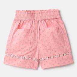 United Colors of Benetton Girls Conversational Printed High-Rise Shorts-picture-26