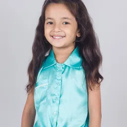 Tangerine Closet Satin Shirt Style Top-image-47