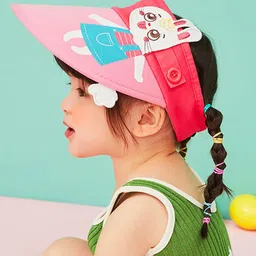 Little Surprise Box LLP Unisex Kids Printed Visor Cap image 3