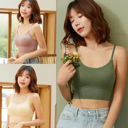 Stem Rope Bra Full Coverage Lightly Padded image 3