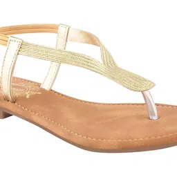 Stylestry Girls Embellished Party Open Toe Flats-image-69