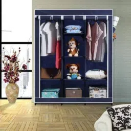 Cloth Stand & Cupboard and Almirah Carbon Steel Collapsible Wardrobe Carbon Steel Collapsible Wardrobe-21