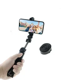 BOPUD Selfie Stick Mini Tripod Portable Pocket Bluetooth Selfie Stand with Remote Tripod, Monopod, Tripod Kit-18