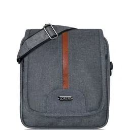 LOREM Colourblocked Oversized Bucket Satchel with Tasselled image 3