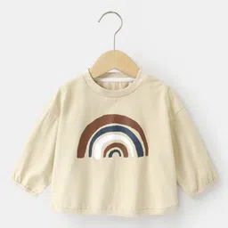 YK Kids Round Neck Self Design Printed Regular length T-shirt-image-33