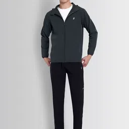 DCYPHR Men Windcheater Biker Jacket-image-2