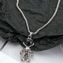Minprice Silver-Plated Contemporary Pendants with Chains-image-9