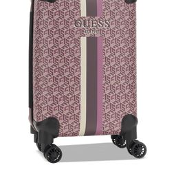 GUESS Women Printed Hard-Sided Cabin Trolley Bag-49