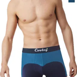 COOLZY Pack Of 2 Color Block Antibacterial Trunks - SEOCSOTNK2K490-S-picture-4