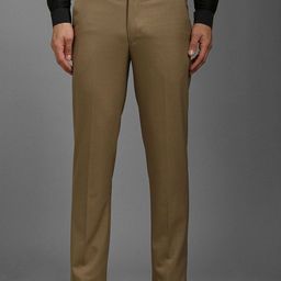 Louis Philippe Men Mid-Rise Slim Fit Flat Front Formal Trousers-image-59