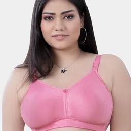 Trylo Full Coverage Non Padded Cotton Everyday Bra-image-82