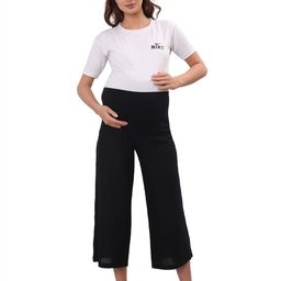 mama & bebe Women Maternity Palazzos-image-13