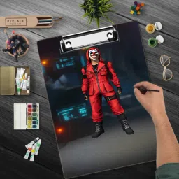 FREE FIRE RED BUNDLE Digital Reprint Clip Board Exam Pad (14x10 Inches) exampad-image-92