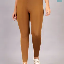 NEVER LOSE Pack Of 2 High-Rise Ankle-Length Tights-picture-43