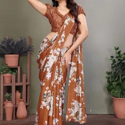 KALINI Floral Printed Saree-image-97
