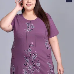 IN Love Pack Of 2 Plus Size Printed T-Shirt with Pocket-image-74