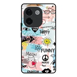 QRIOH Typography Printed IQOO Z9s Pro 5G Back Case Mobile Accessories-picture-14