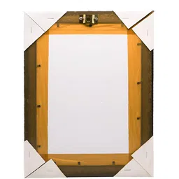 ADA Handicraft Black & Gold-Toned Self Design Wooden Wall Photo Frame-11