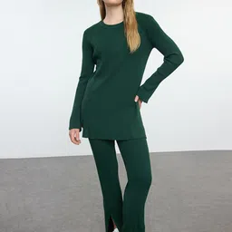 Trendyol Ribbed Top & Trouser Co-Ords-image-82