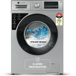 8 kg In-built Heater with ExpertWash Fully Automatic Front Load with In-built Heater Grey-20