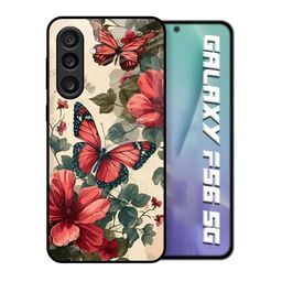QRIOH Floral Printed Samsung Galaxy F56 5G Back Case Mobile Accessories-picture-28