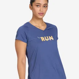 Kalenji By DecathlonPrinted running t-shirt for women run dry 150-image-18