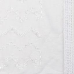 Dupatta Bazaar White Embroidered Chiffon Dupatta image 2