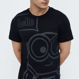 Fame Forever by Lifestyle Men Typography Minions Printed Round Neck Cotton T-shirt-image-42