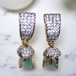 Jolly Faces Contemporary Drop Earrings-image-90