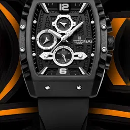 Naviforce Men Dial & Straps Analogue Chronograph Watch NF8025 BWB-image-91
