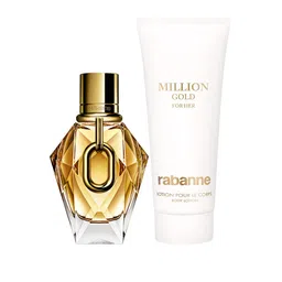 Paco Rabanne Set of 2 Women Million Gold For Her EDP 50ml with Body Lotion 100ml image 2